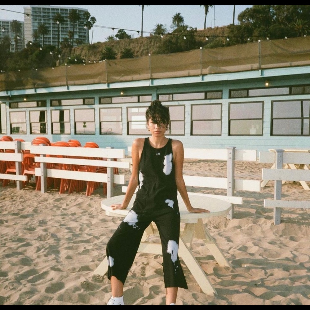 Black Beat Co Tie Dye Jumpsuit
